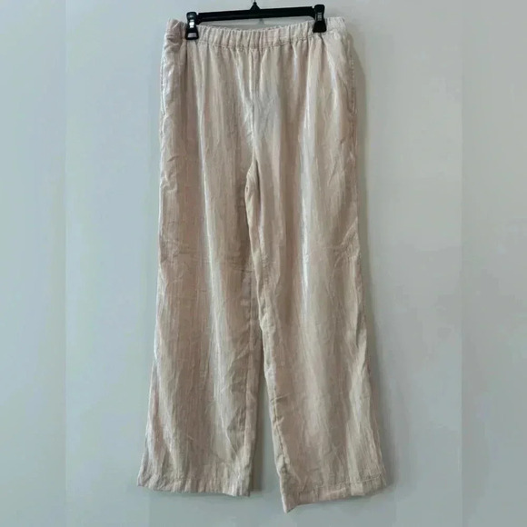 Marc New York Champagne Pink Elastic Waist Pants Size S NWT - Picture 1 of 12